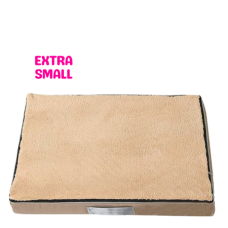 Lavish Pets Memory Foam Bed Beige (XS) Lavish Pets Memory Foam Bed Beige (XS)